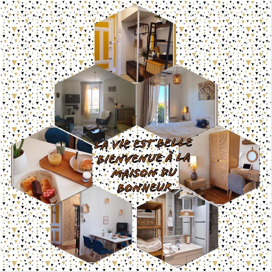 Maison Du Bonheur L Art De Vivre A La Francaise Logement Entier Avec Parking Sainte-Savine Екстер'єр фото